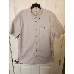 Colours Alexander Julian Stretch Gray Men's Short Sleeve Shirt, Size XL